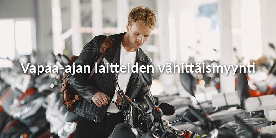 Vapaa-ajan laitteiden vähittäismyynti