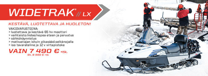 2014 - Widetrak LX -tarjous